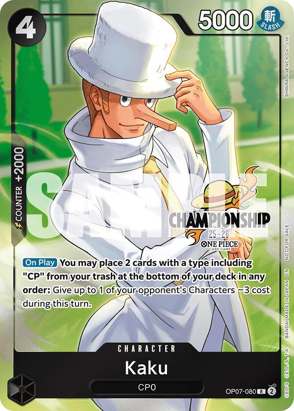 Kaku (CS 25-26 Celebration Pack) [One Piece Promotion Cards] | Galaxy Games LLC