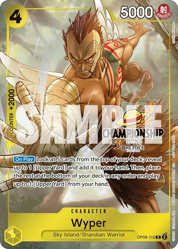 Wyper (CS 25-26 Celebration Pack) [One Piece Promotion Cards] | Galaxy Games LLC