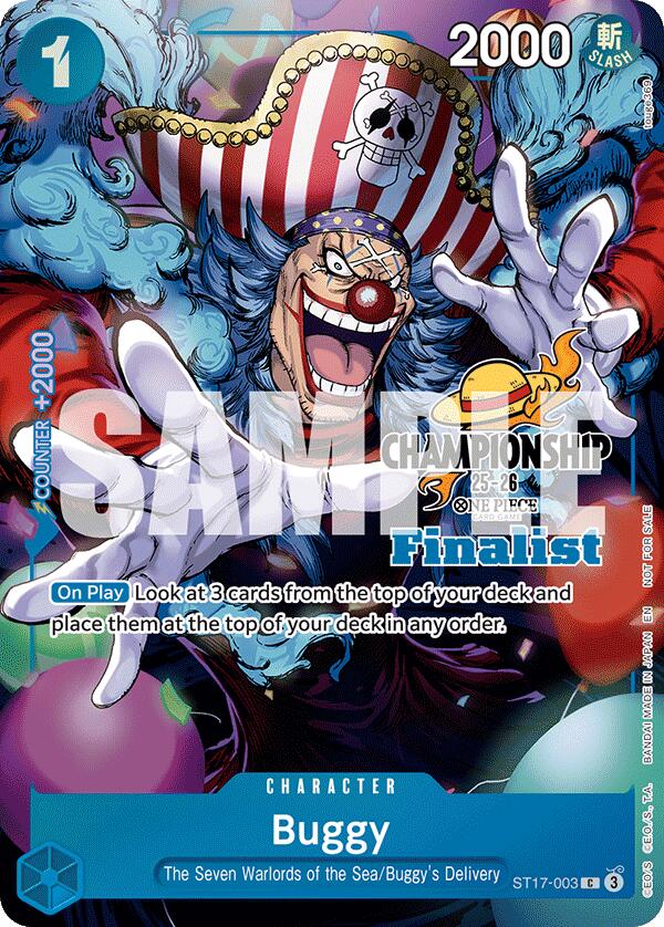 Buggy (CS 25-26 Finalist Card Set 1) [One Piece Promotion Cards] | Galaxy Games LLC