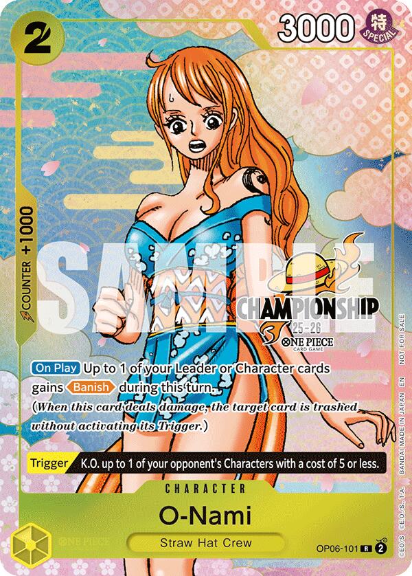 O-Nami (CS 25-26 Event Pack Finalist Ver.) [One Piece Promotion Cards] | Galaxy Games LLC