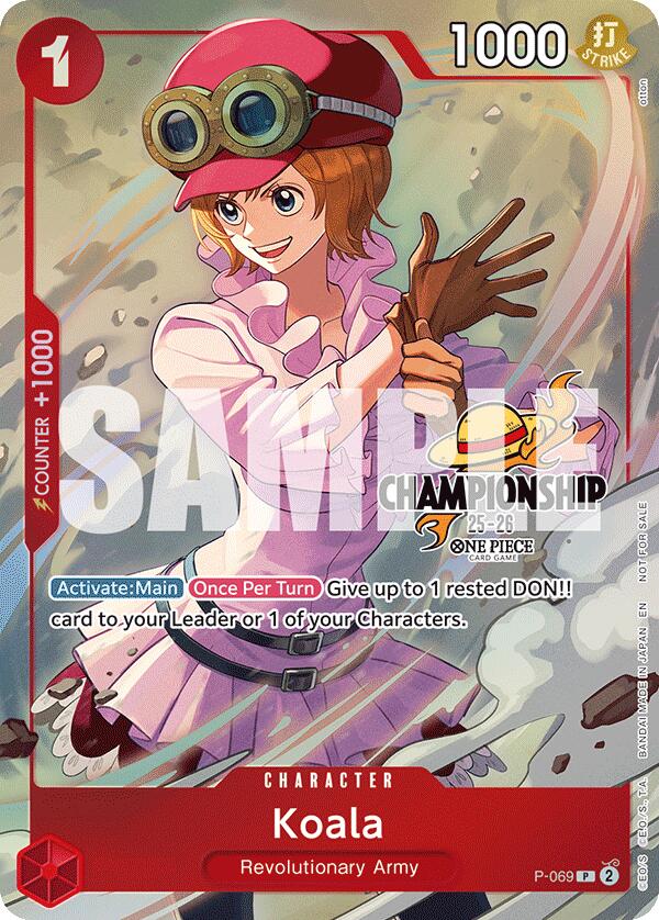 Koala (CS 25-26 Event Pack Finalist Ver.) [One Piece Promotion Cards] | Galaxy Games LLC