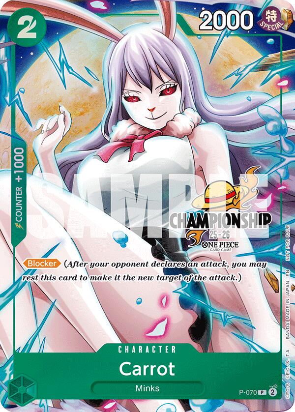 Carrot (CS 25-26 Event Pack Finalist Ver.) [One Piece Promotion Cards] | Galaxy Games LLC