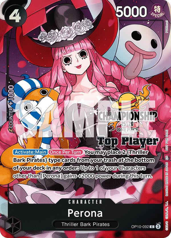 Perona (CS 25-26 Top Player Pack) [One Piece Promotion Cards] | Galaxy Games LLC