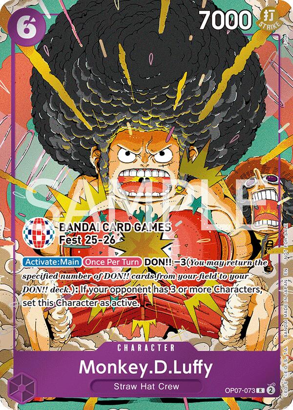 Monkey.D.Luffy (BANDAI Card Games Fest 25-26) [One Piece Promotion Cards] | Galaxy Games LLC