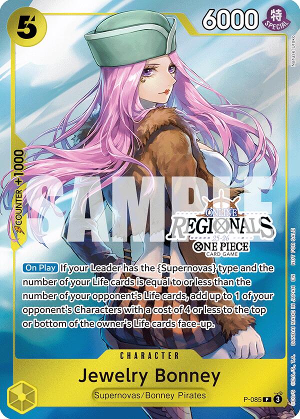 Jewelry Bonney (Online Regional Participation Pack 2025 Vol.2) [One Piece Promotion Cards] | Galaxy Games LLC