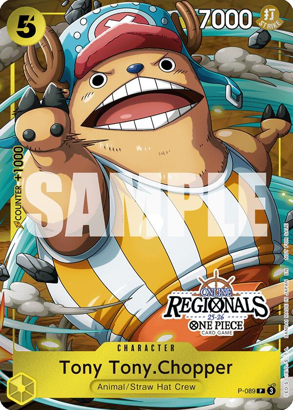Tony Tony.Chopper (Online Regional Participation Pack 2025 Vol.2) [One Piece Promotion Cards] | Galaxy Games LLC