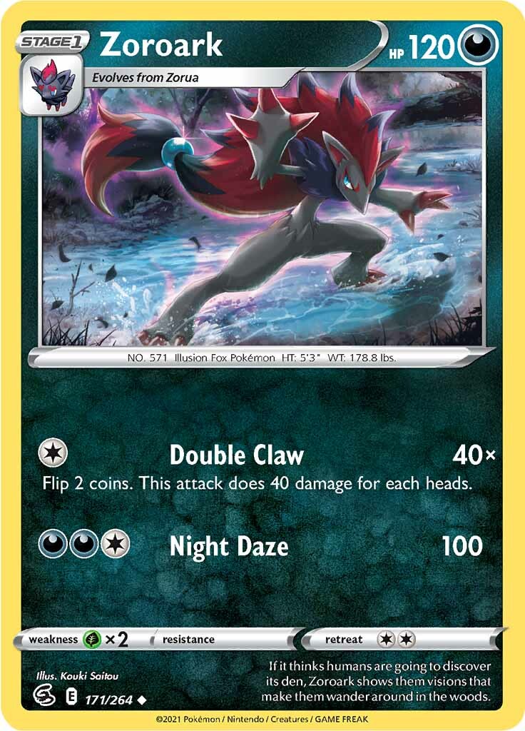 Zoroark (171/264) [Sword & Shield: Fusion Strike] | Galaxy Games LLC