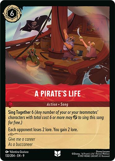 A Pirate's Life (132/204) [Fabled] | Galaxy Games LLC