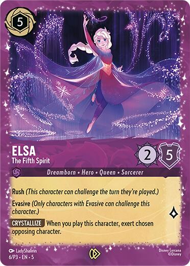 Elsa - The Fifth Spirit (6/P3) [Promo Cards] | Galaxy Games LLC