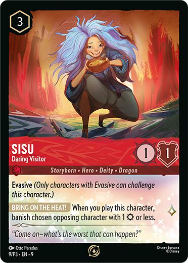 Sisu - Daring Visitor (9/P3) [Promo Cards] | Galaxy Games LLC