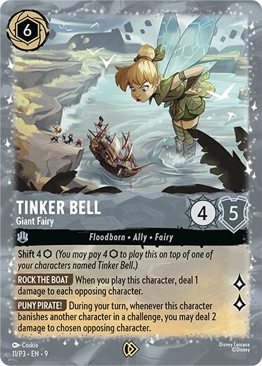 Tinker Bell - Giant Fairy (11/P3) [Promo Cards] | Galaxy Games LLC