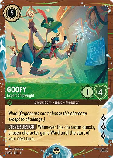 Goofy - Expert Shipwright (Disney Cruise Promo) (14/P3) [Promo Cards] | Galaxy Games LLC