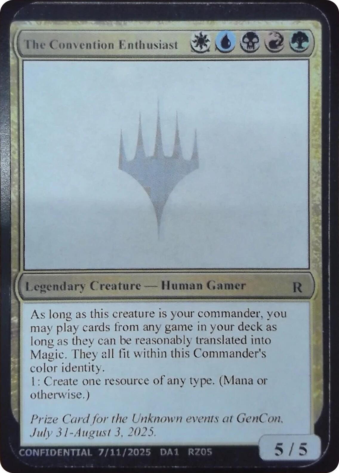 The Convention Enthusiast [Unknown Event] | Galaxy Games LLC