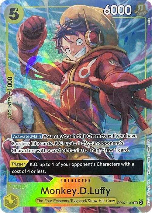 Monkey.D.Luffy (Illustration Box Vol.3) [One Piece Promotion Cards] | Galaxy Games LLC