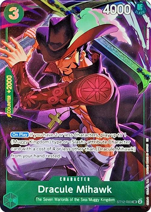 Dracule Mihawk (Illustration Box Vol.4) [One Piece Promotion Cards] | Galaxy Games LLC