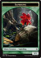Saproling // Treasure (007) Double-Sided Token [Explorers of Ixalan Tokens] | Galaxy Games LLC
