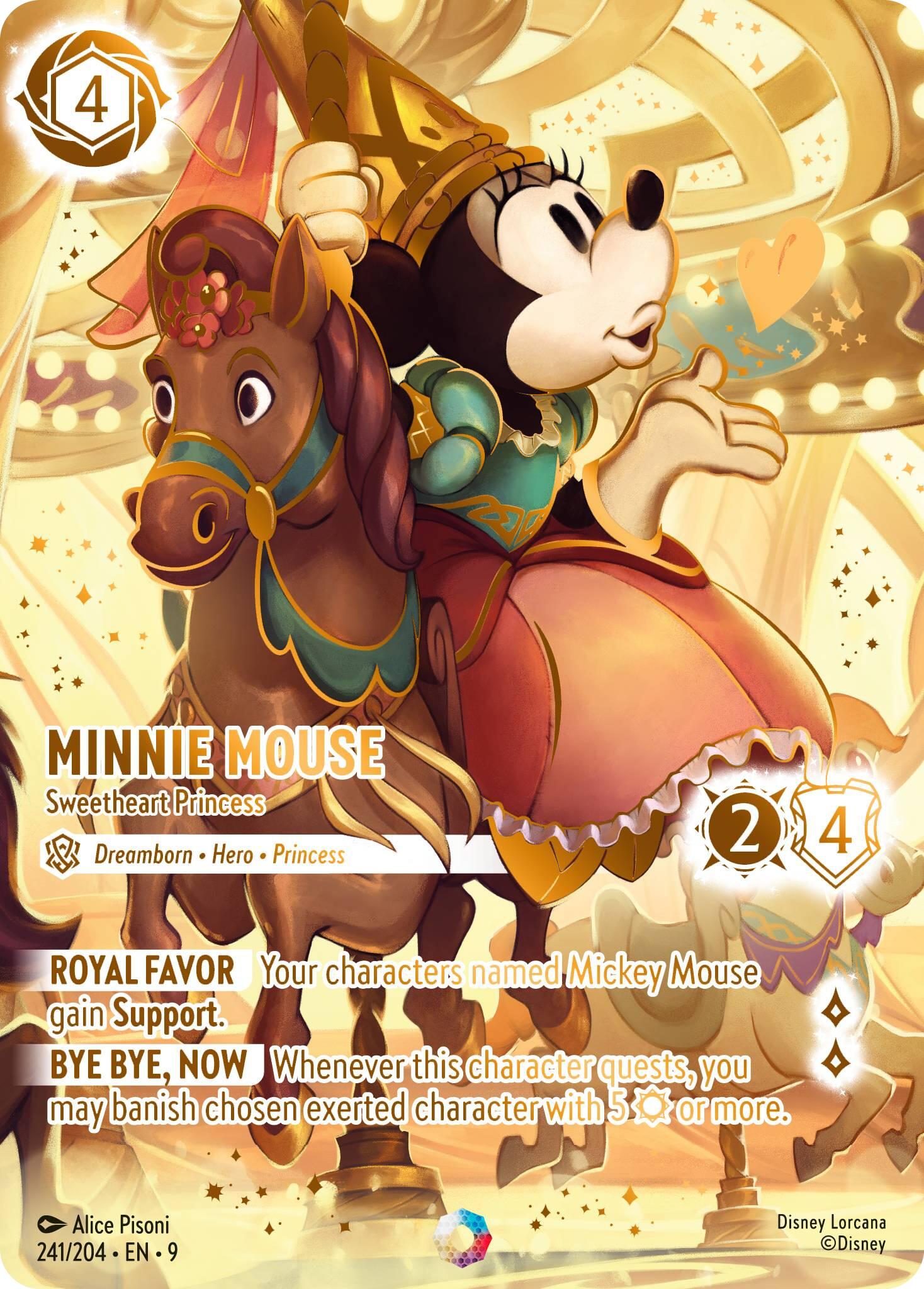 Minnie Mouse - Sweetheart Princess (Iconic) (241/204) [Fabled] | Galaxy Games LLC