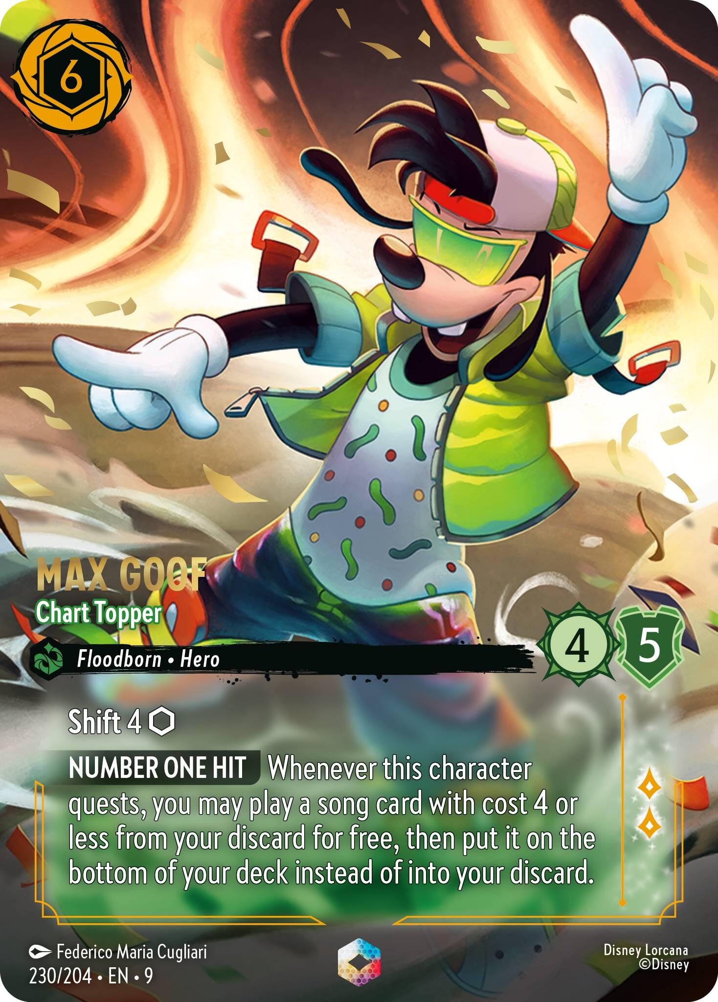 Max Goof - Chart Topper (Enchanted) (230/204) [Fabled] | Galaxy Games LLC