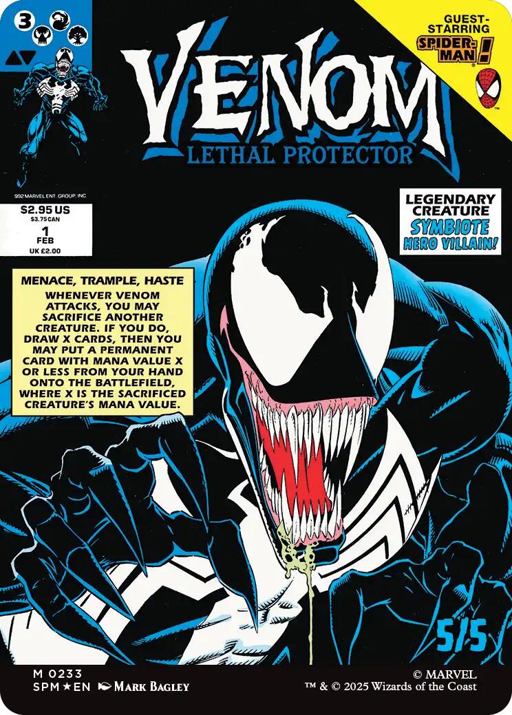 Eddie Brock (0233) (Borderless) [Marvel's Spider-Man] | Galaxy Games LLC