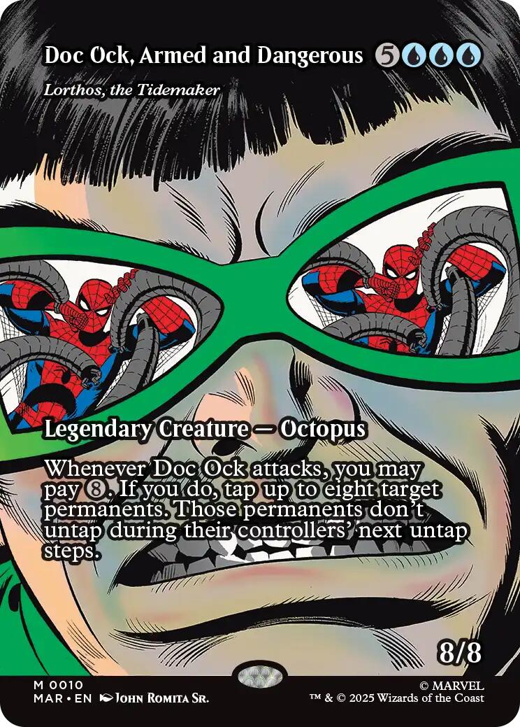 Doc Ock, Armed and Dangerous - Lorthos, the Tidemaker (Borderless) [Marvel's Spider-Man: Eternal-Legal] | Galaxy Games LLC