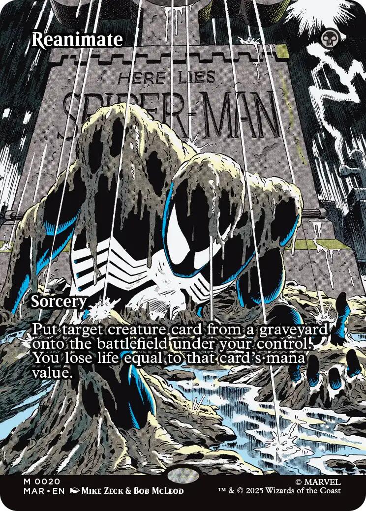 Reanimate (Borderless) [Marvel's Spider-Man: Eternal-Legal] | Galaxy Games LLC