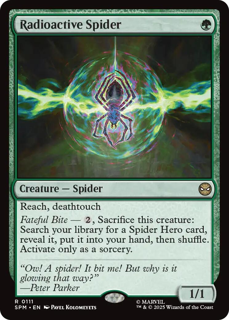 Radioactive Spider [Marvel's Spider-Man] | Galaxy Games LLC