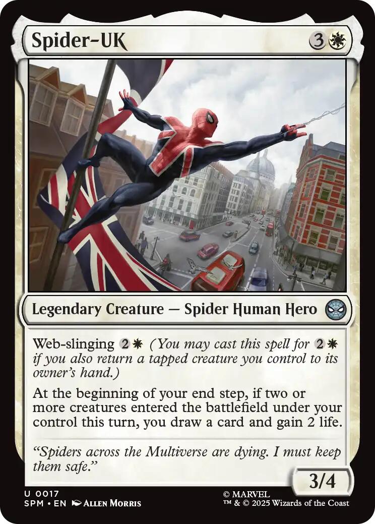 Spider-UK [Marvel's Spider-Man] | Galaxy Games LLC