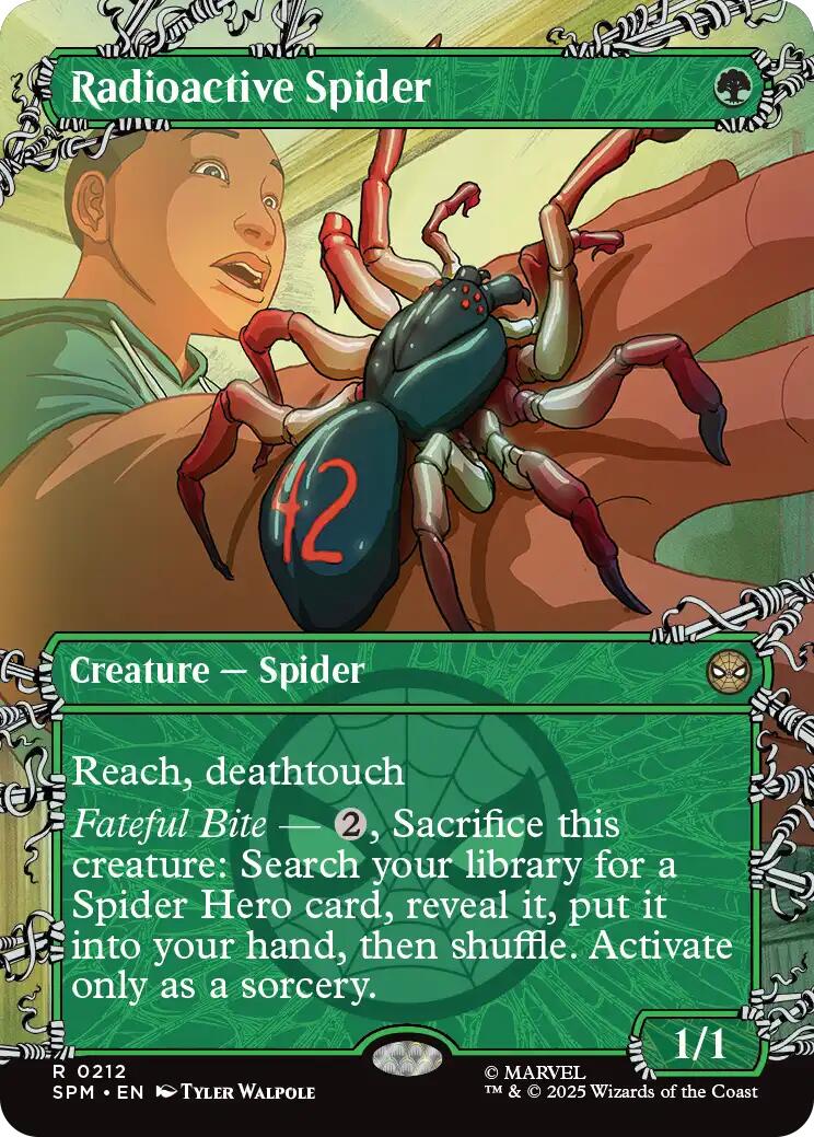 Radioactive Spider (Borderless) [Marvel's Spider-Man] | Galaxy Games LLC