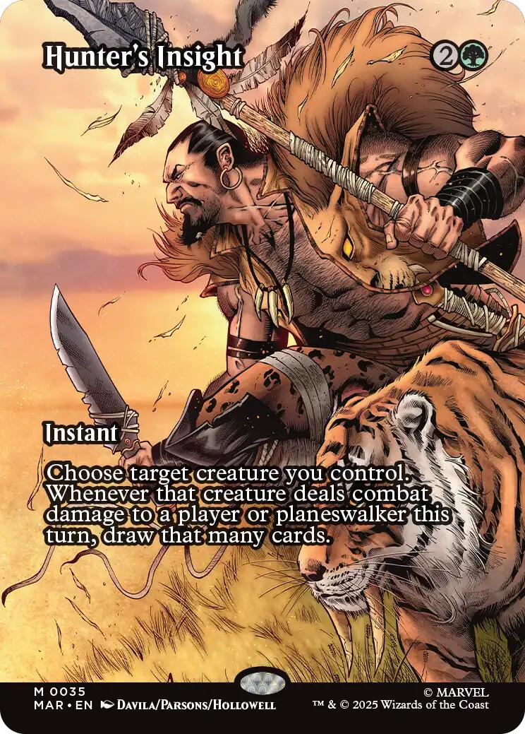 Hunter's Insight (Borderless) [Marvel Universe: Eternal-Legal] | Galaxy Games LLC