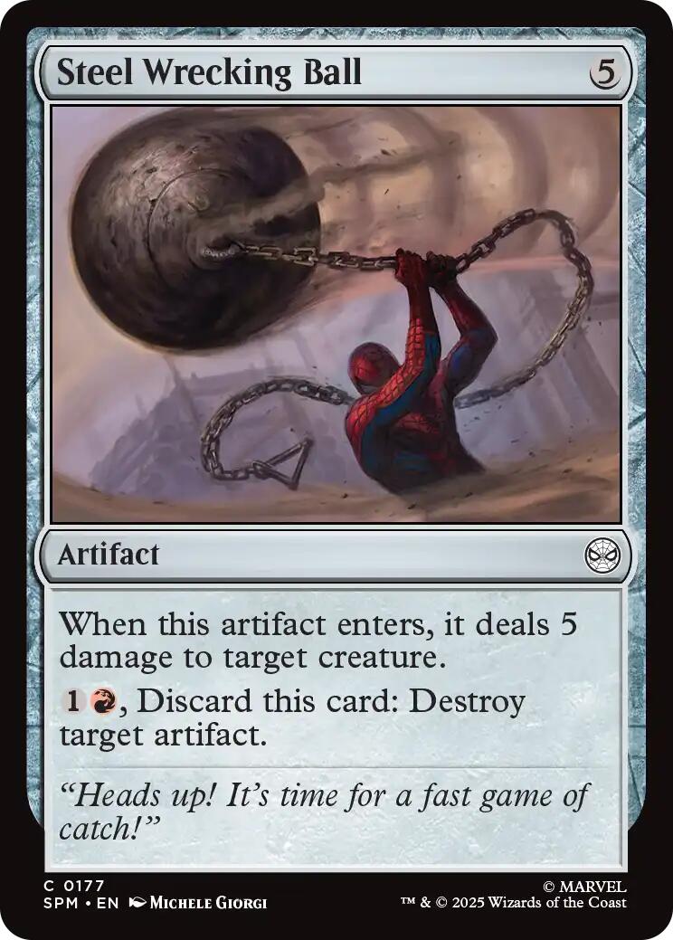 Steel Wrecking Ball [Marvel's Spider-Man] | Galaxy Games LLC