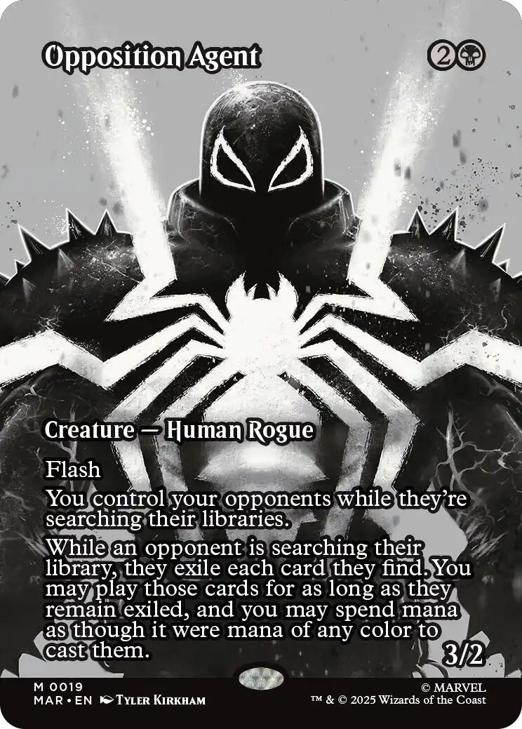 Opposition Agent (Borderless) [Marvel's Spider-Man: Eternal-Legal] | Galaxy Games LLC
