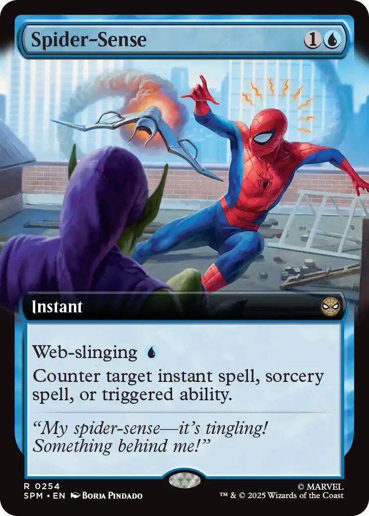 Spider-Sense (Extended Art) [Marvel's Spider-Man] | Galaxy Games LLC