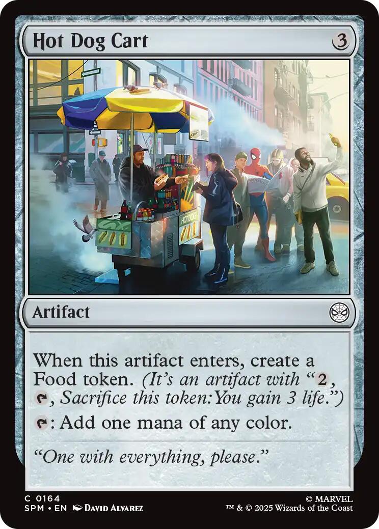 Hot Dog Cart [Marvel's Spider-Man] | Galaxy Games LLC