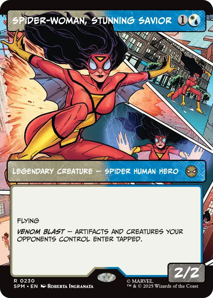 Spider-Woman, Stunning Savior (Borderless) [Marvel's Spider-Man] | Galaxy Games LLC