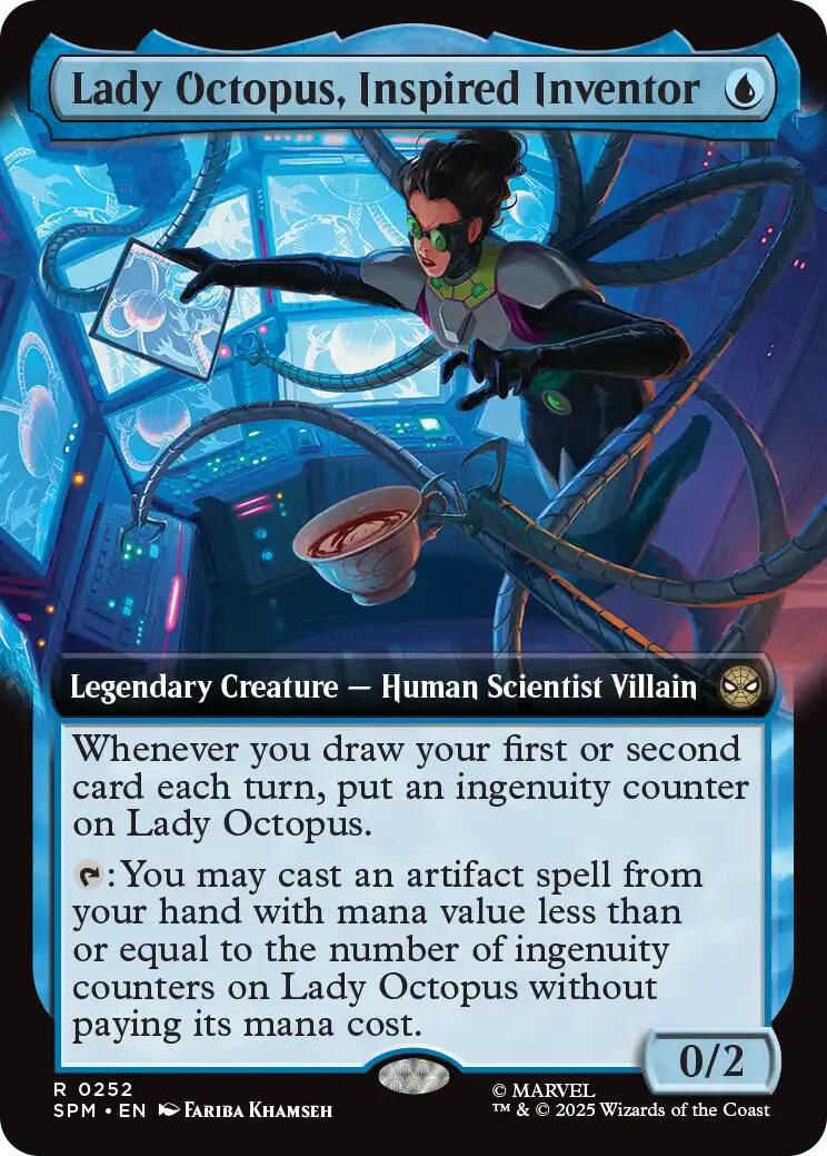 Lady Octopus, Inspired Inventor (Extended Art) [Marvel's Spider-Man] | Galaxy Games LLC