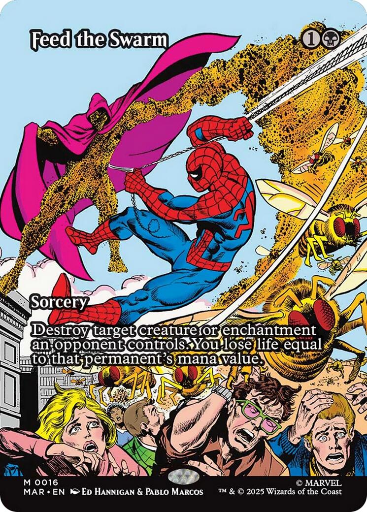 Feed the Swarm (Borderless) [Marvel's Spider-Man: Eternal-Legal] | Galaxy Games LLC