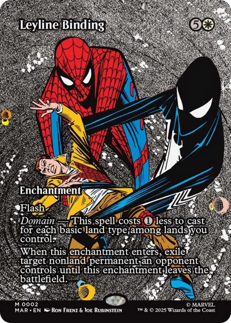 Leyline Binding (Borderless) [Marvel's Spider-Man: Eternal-Legal] | Galaxy Games LLC