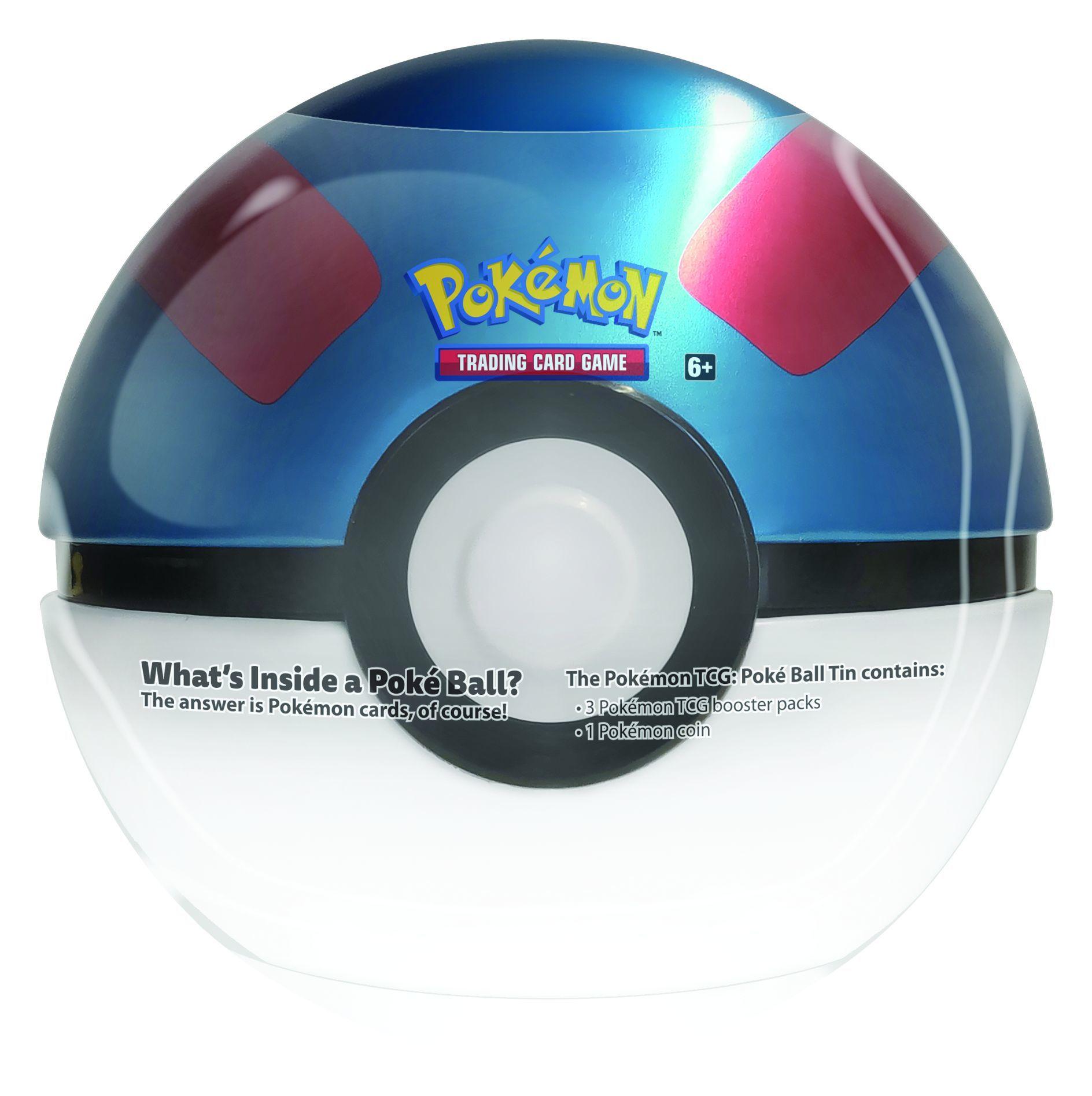 Poke Ball Tin (Great Ball/Spring 2019) | Galaxy Games LLC