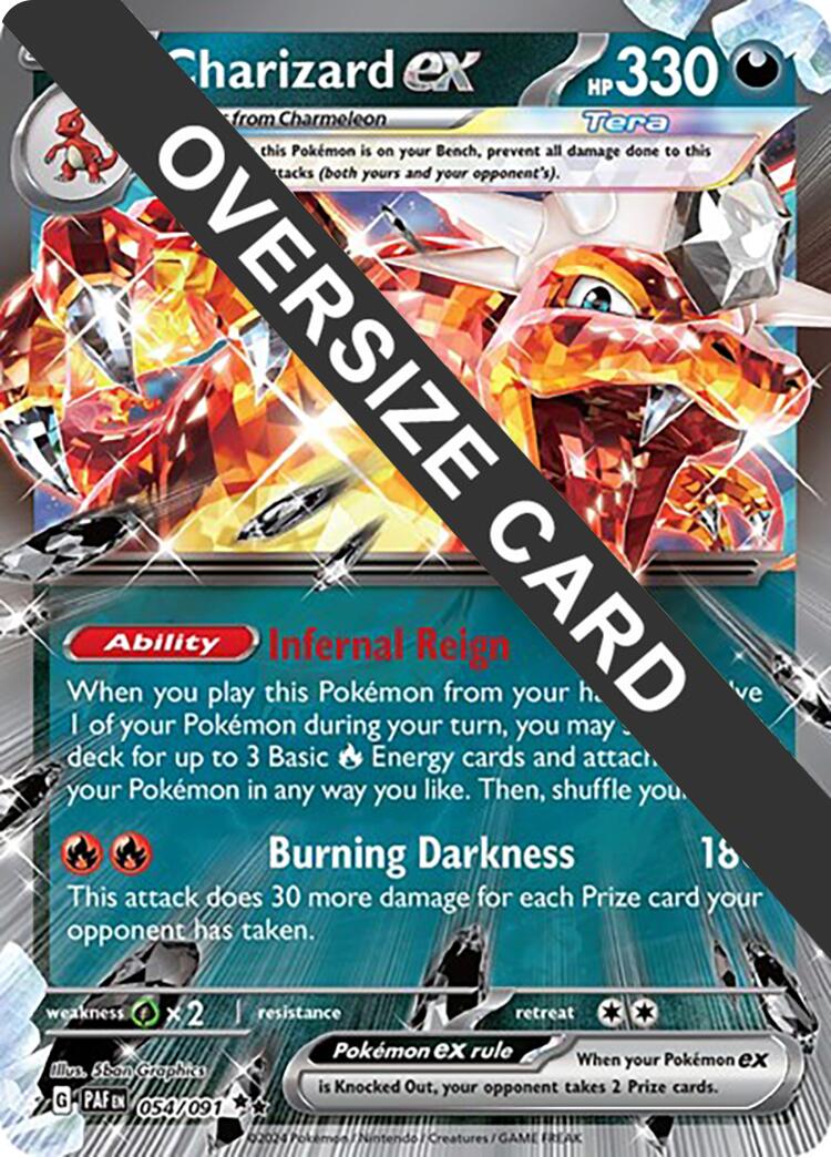 Charizard ex (054/091) (Jumbo Card) [Miscellaneous Cards] | Galaxy Games LLC