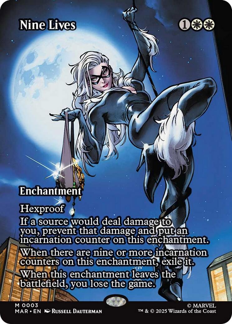 Nine Lives (Borderless) [Marvel's Spider-Man: Eternal-Legal] | Galaxy Games LLC
