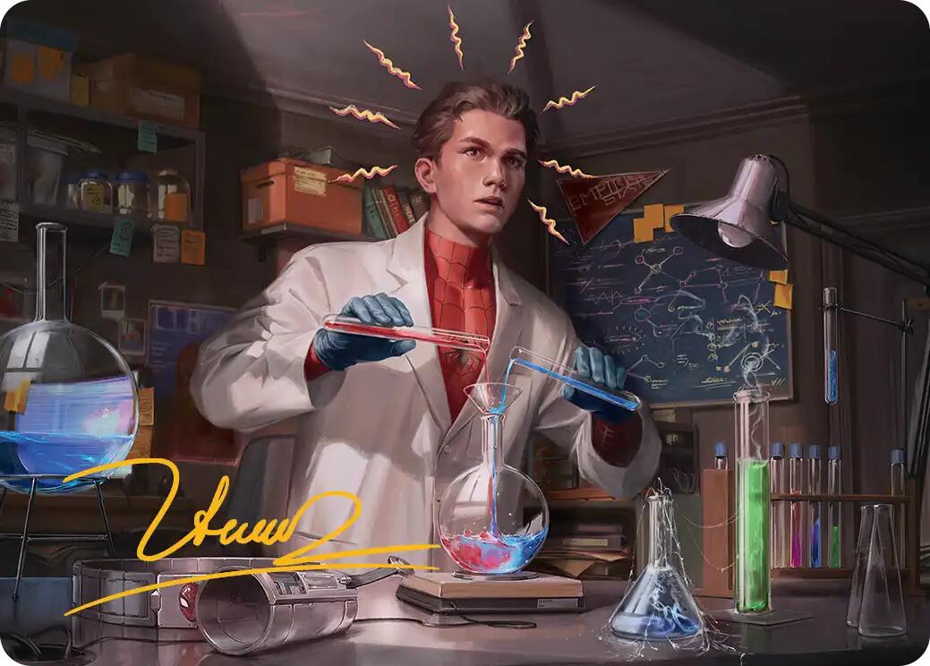 Peter Parker Art Card (3/54) (Gold-Stamped Signature) [Marvel's Spider-Man Art Series] | Galaxy Games LLC