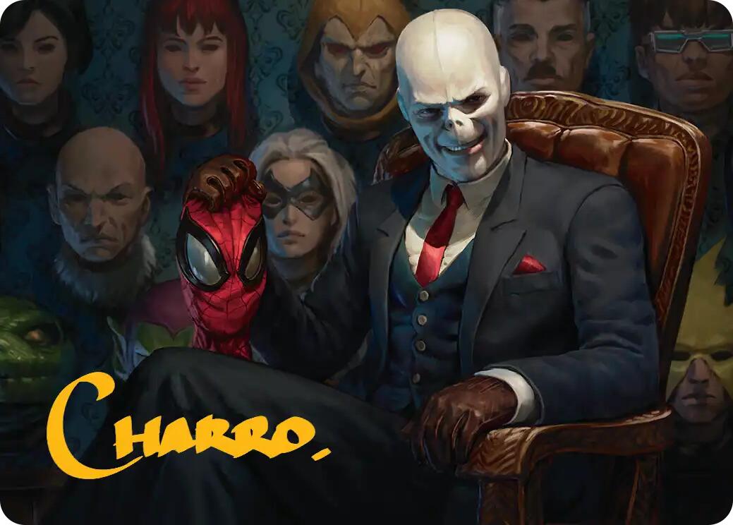 Chameleon, Master of Disguise Art Card (Gold-Stamped Signature) [Marvel's Spider-Man Art Series] | Galaxy Games LLC