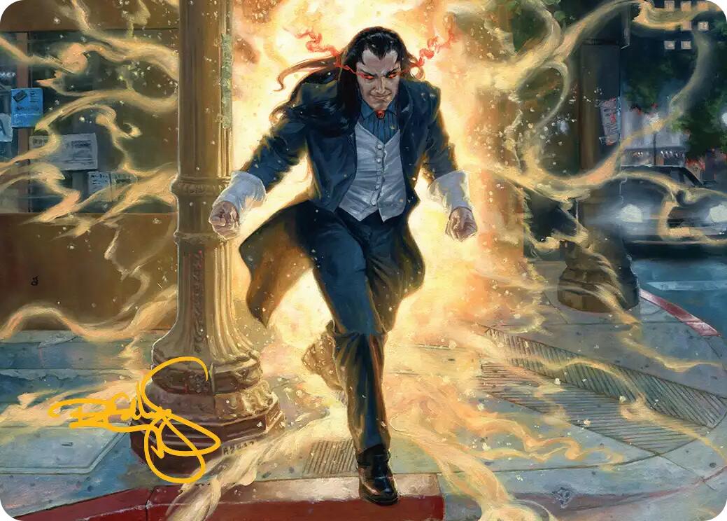 Morlun, Devourer of Spiders Art Card (Gold-Stamped Signature) [Marvel's Spider-Man Art Series] | Galaxy Games LLC