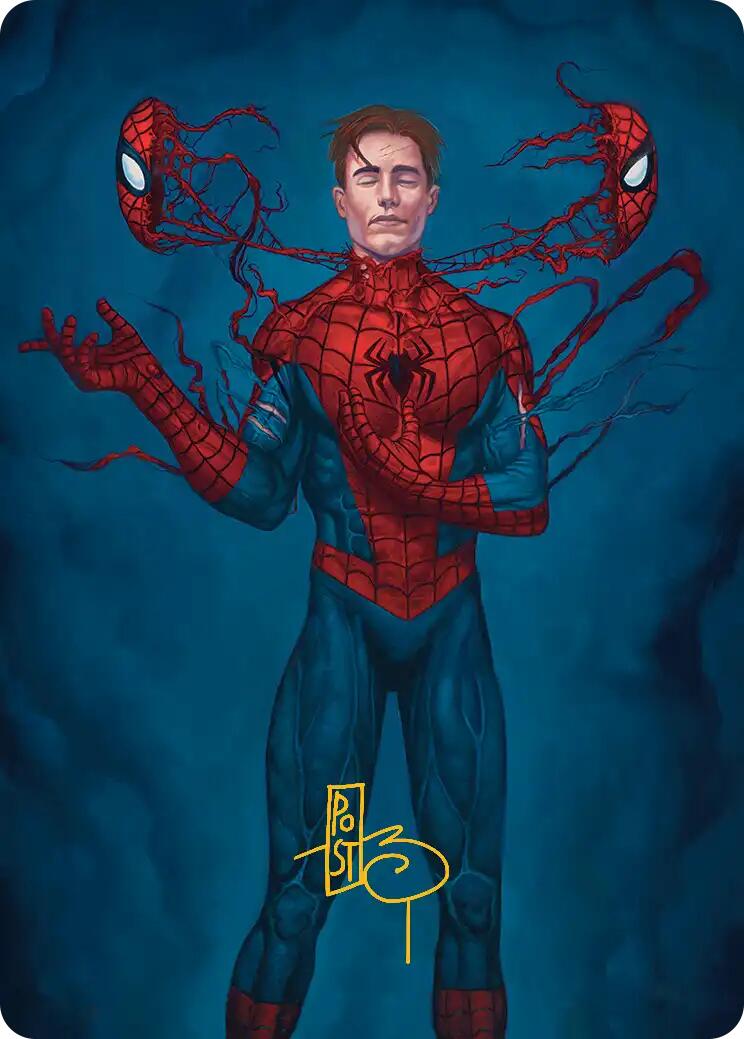 Secret Identity Art Card (Gold-Stamped Signature) [Marvel's Spider-Man Art Series] | Galaxy Games LLC