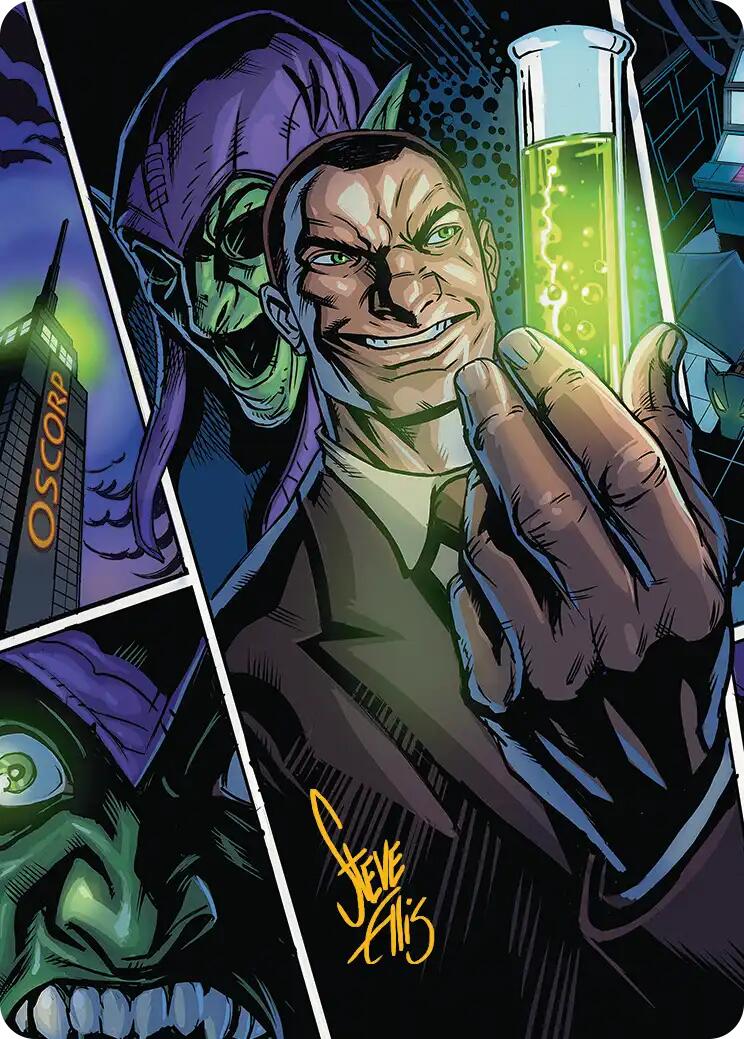 Norman Osborn Art Card (Gold-Stamped Signature) [Marvel's Spider-Man Art Series] | Galaxy Games LLC