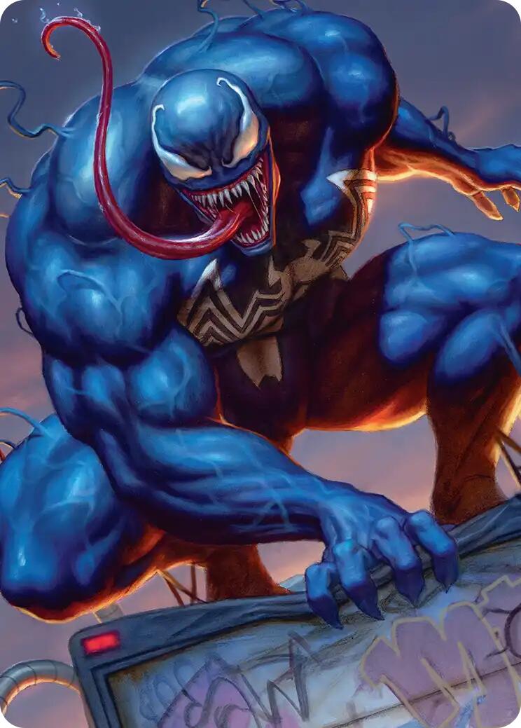 Venom, Deadly Devourer Art Card [Marvel's Spider-Man Art Series] | Galaxy Games LLC
