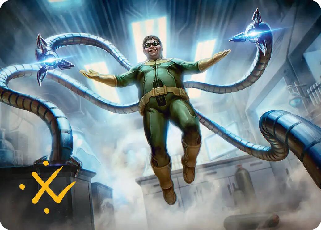 Doctor Octopus, Master Planner Art Card (25/54) (Gold-Stamped Signature) [Marvel's Spider-Man Art Series] | Galaxy Games LLC