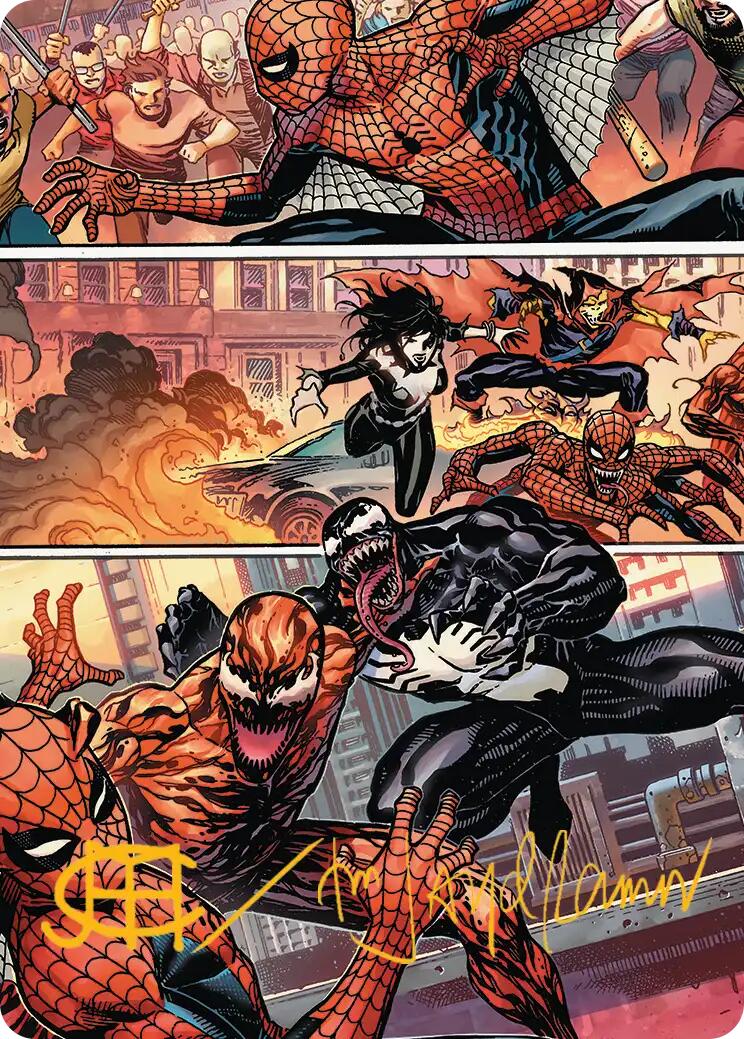 Maximum Carnage Art Card (Gold-Stamped Signature) [Marvel's Spider-Man Art Series] | Galaxy Games LLC