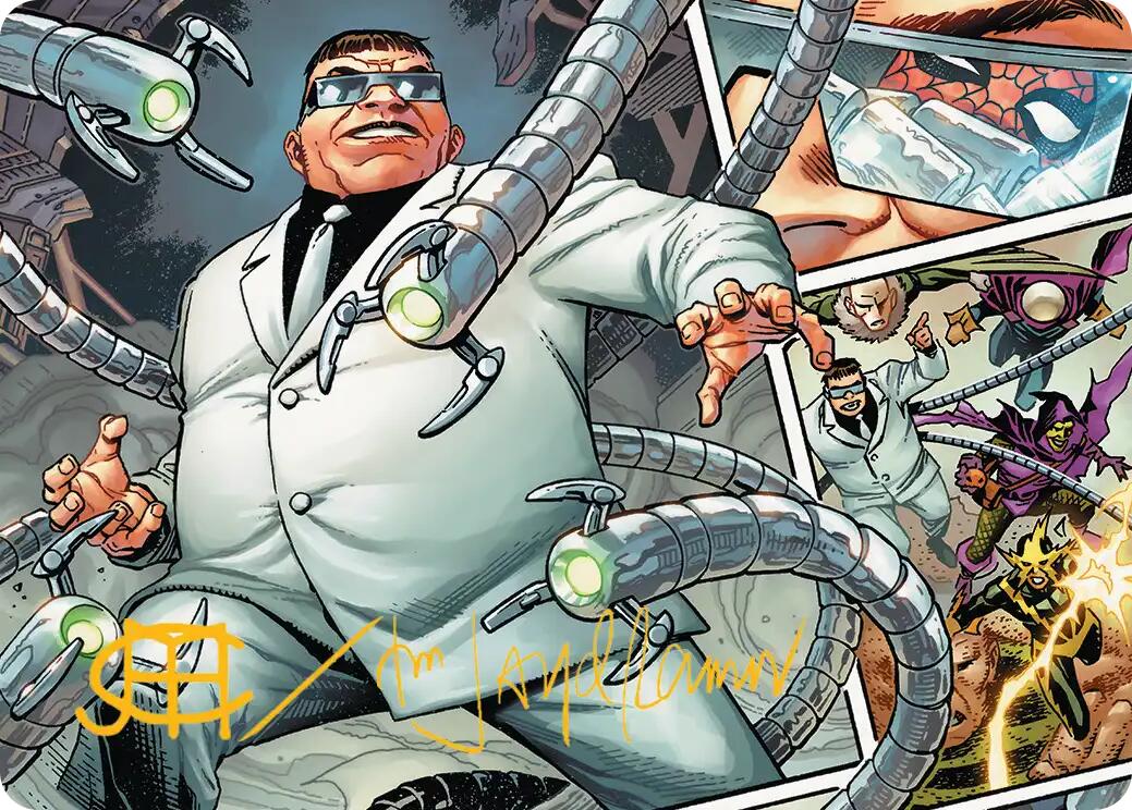Doctor Octopus, Master Planner Art Card (48/54) (Gold-Stamped Signature) [Marvel's Spider-Man Art Series] | Galaxy Games LLC