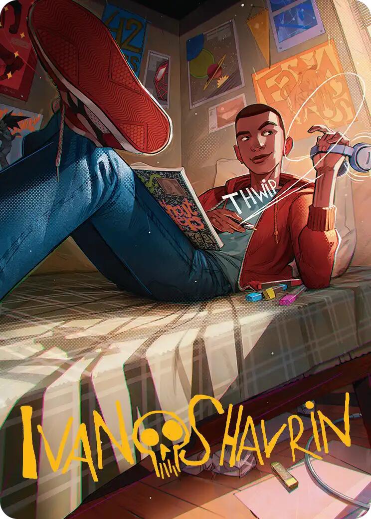 Miles Morales Art Card (Gold-Stamped Signature) [Marvel's Spider-Man Art Series] | Galaxy Games LLC